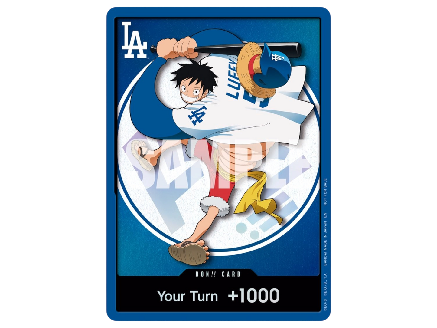 Sezione JP OP – Luffy Dodgers Don Promo