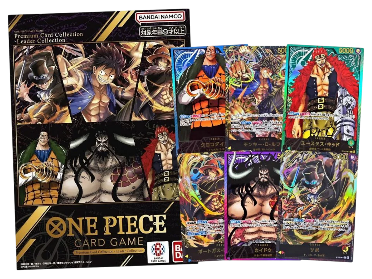 Sezione JP OP – Premium card collection leader