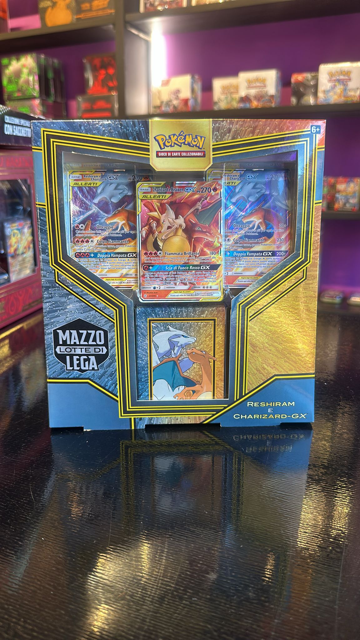 League Battle Deck Reshiram Charizard GX