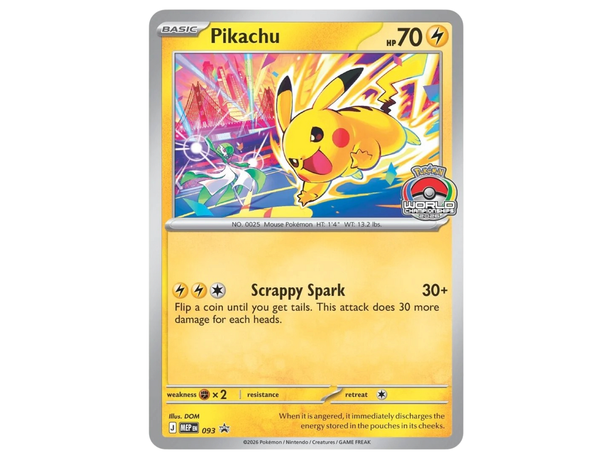 Sezione JP PKM – WCS2026 Pikachu Promo