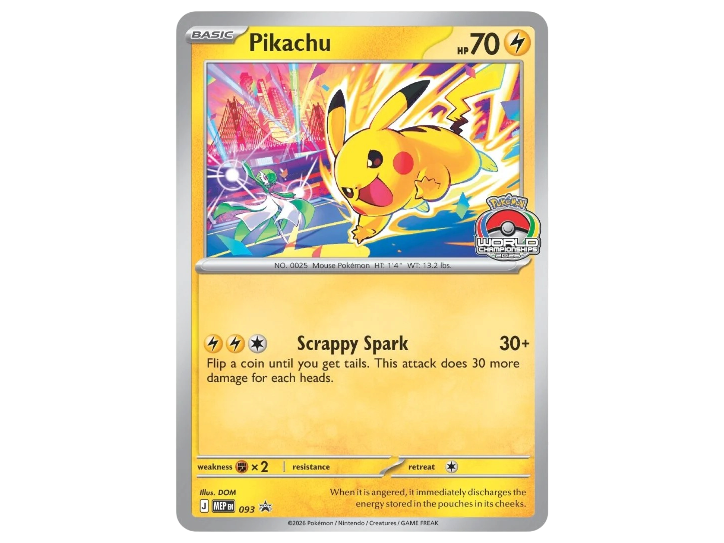 Sezione JP PKM – WCS2026 Pikachu Promo