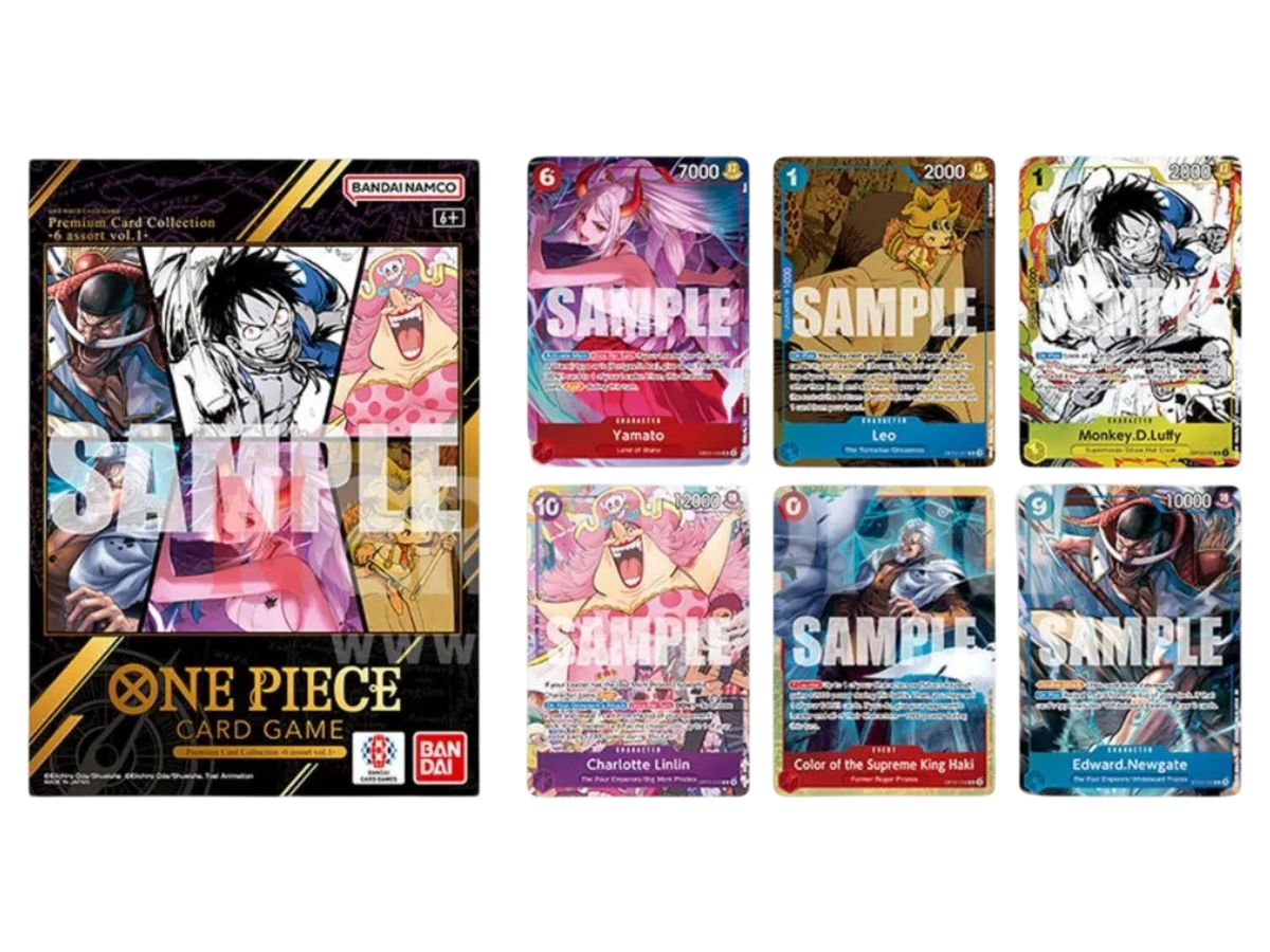 Sezione JP OP – Premium Card Collection 6 Assort Vol. 1