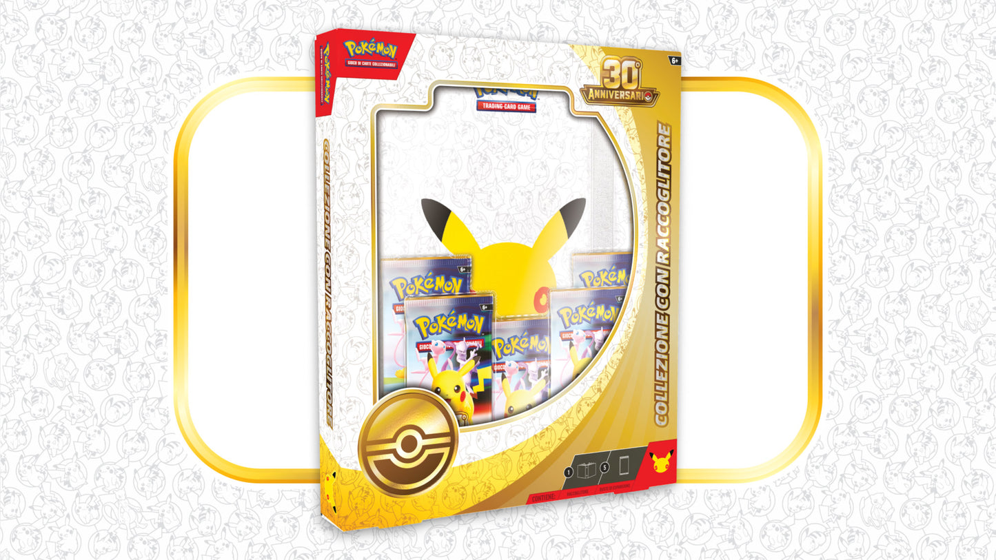 30esimo Pokemon Collezione Raccoglitore