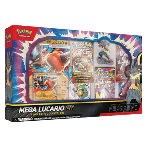 Collezione con Statutina Mega Lucario