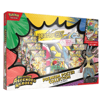 Collezione con Poster Mega Lucario Ascesa Eroica