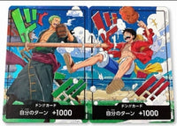 One Piece - Coppia Don Luffy Zoro