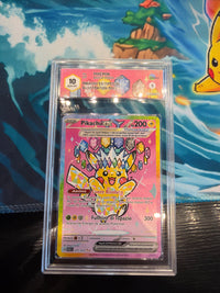 Pikachu ex (ASC 277) graad 10