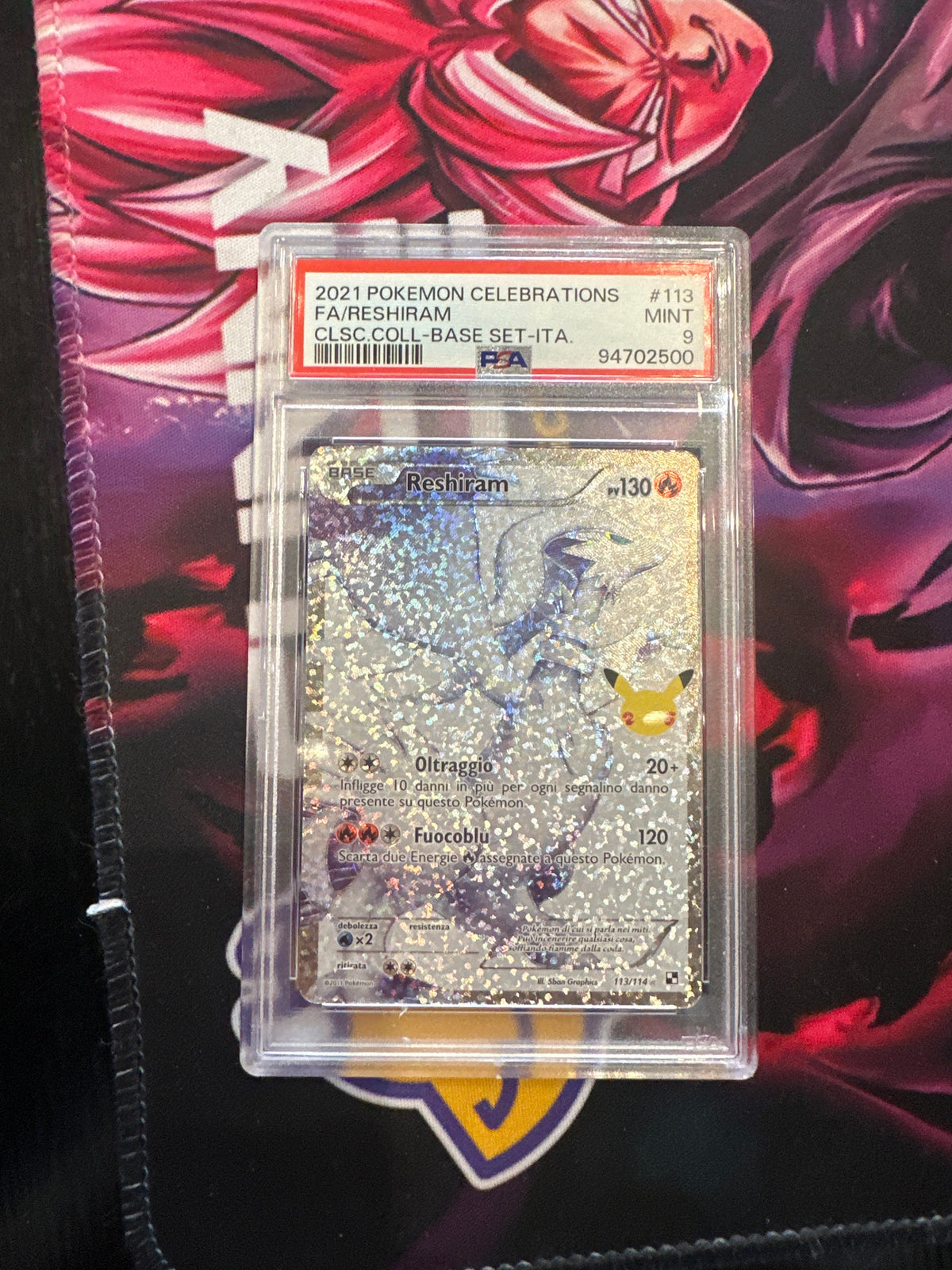 Reshiram (CEL BLW 113) psa9