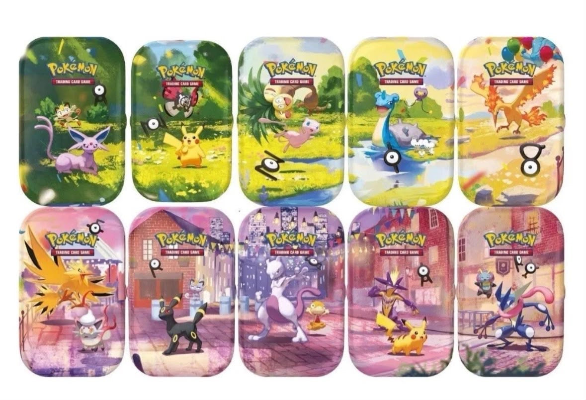 30esimo Pokemon Mini Tin Sfuse