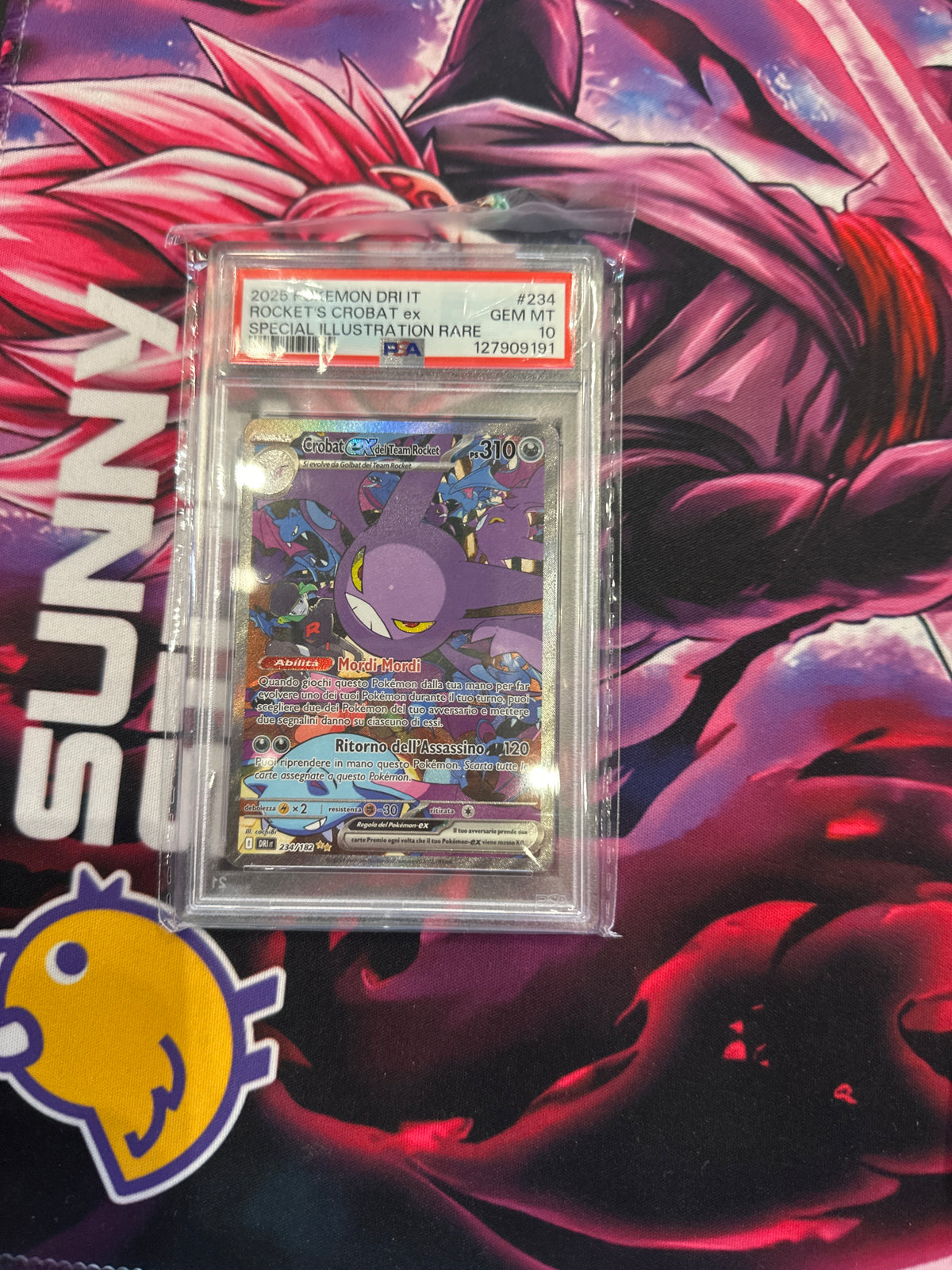 Crobat ex del Team Rocket (DRI 234) psa 10